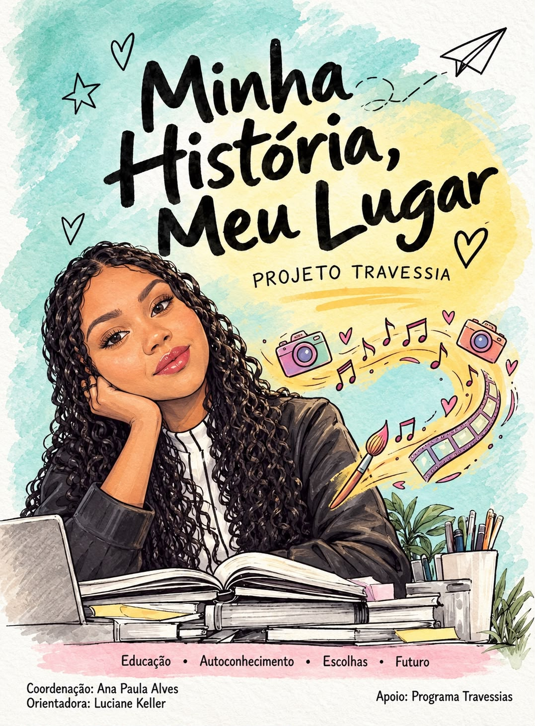 Capa de Minha História, Meu Lugar